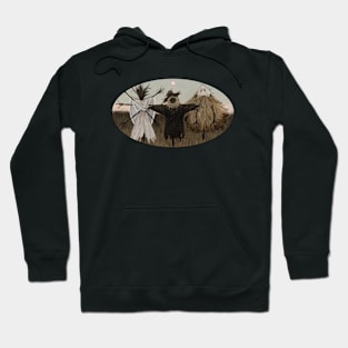 spooky scary scarecrows Hoodie